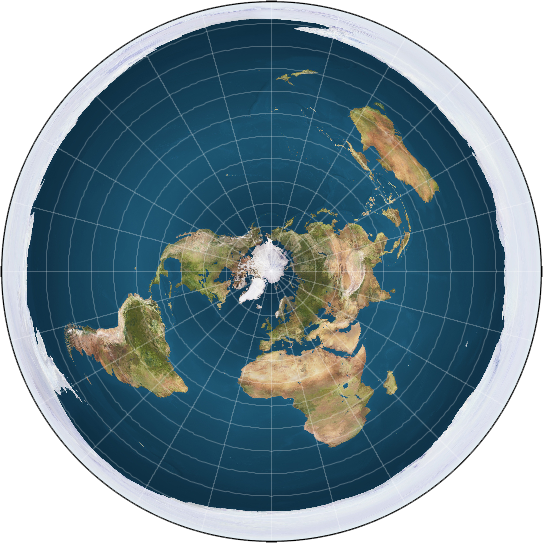 根據地平說製成的地球 本檔案是由MathiasRav從en.wikipedia轉移到維基共享資源。